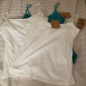 3 for 3!!!  New with tags Size L tank tops!